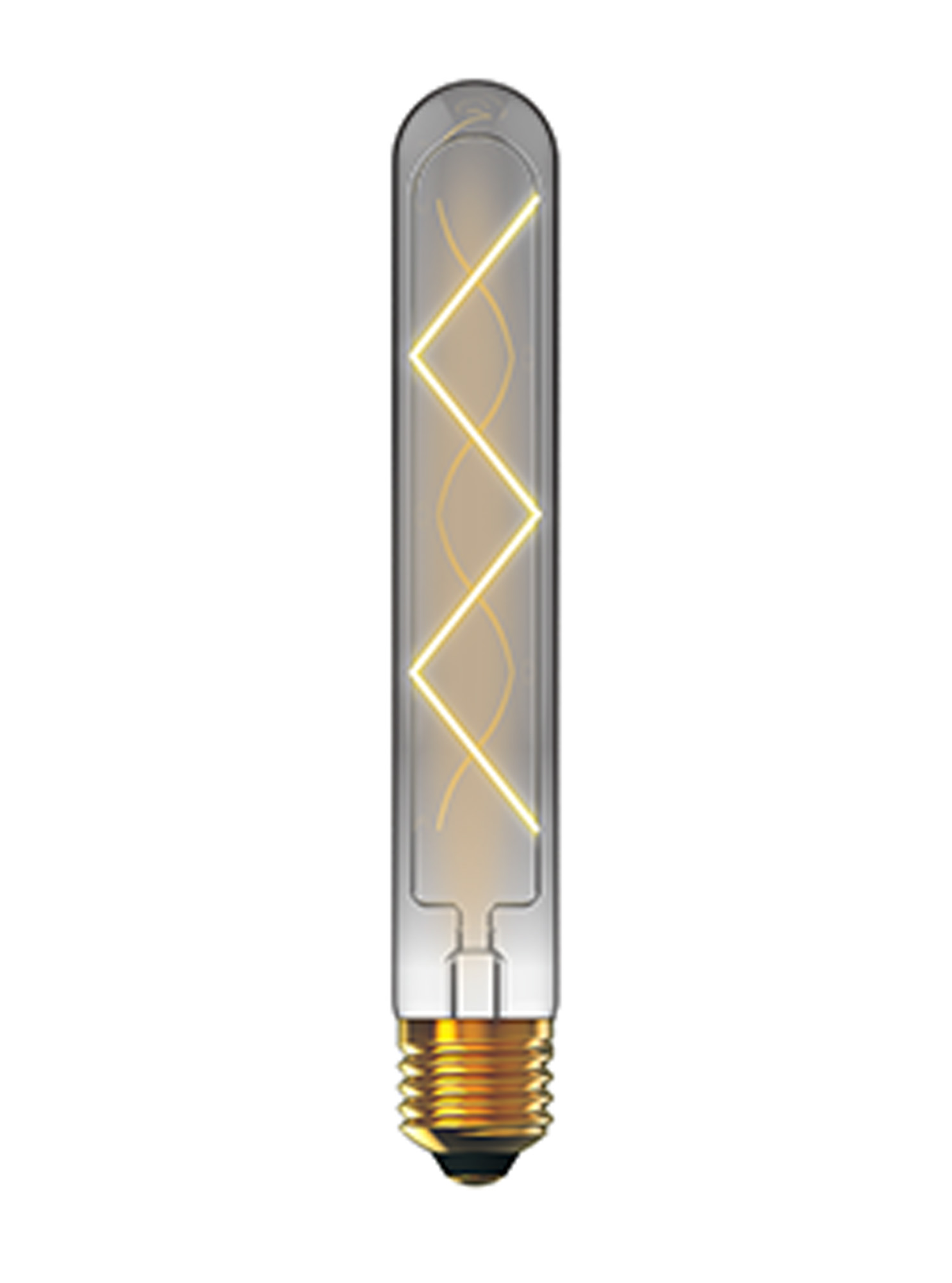 703399042  Classic Deco Tubular Z 185mm 4W E27 Dimmable 4000K 300lm